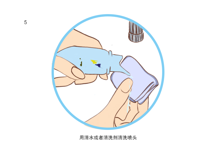 图5洗鼻器操作5