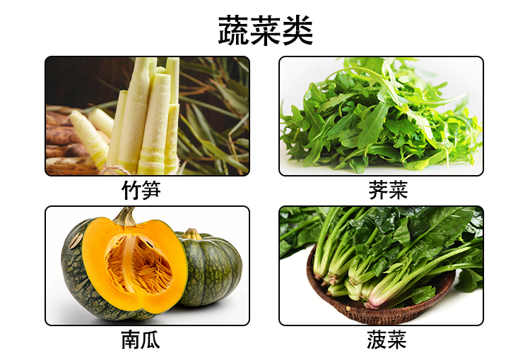 皮肤过敏忌口蔬菜类图