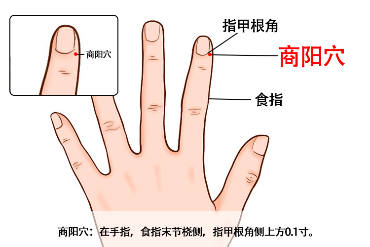 手上退热点图