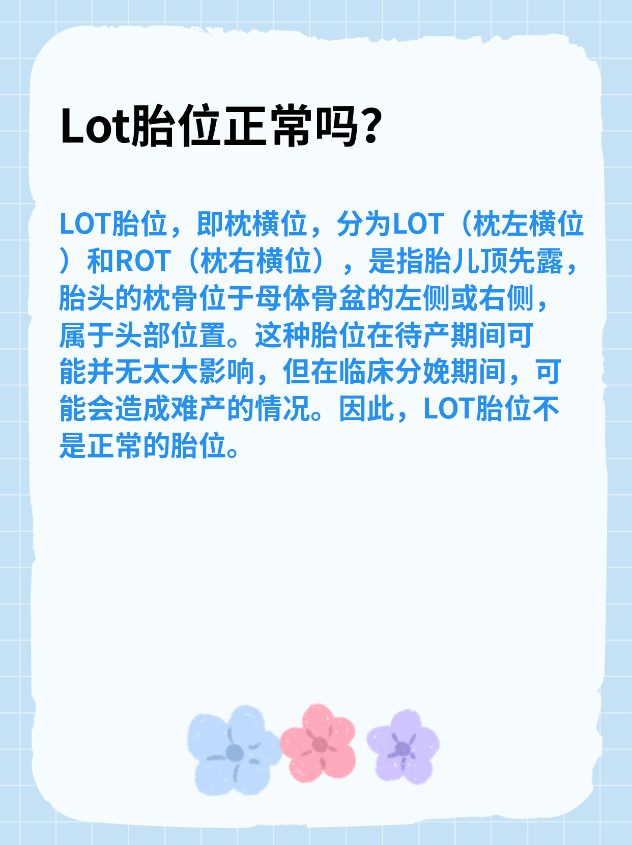 lot是什么胎位图片