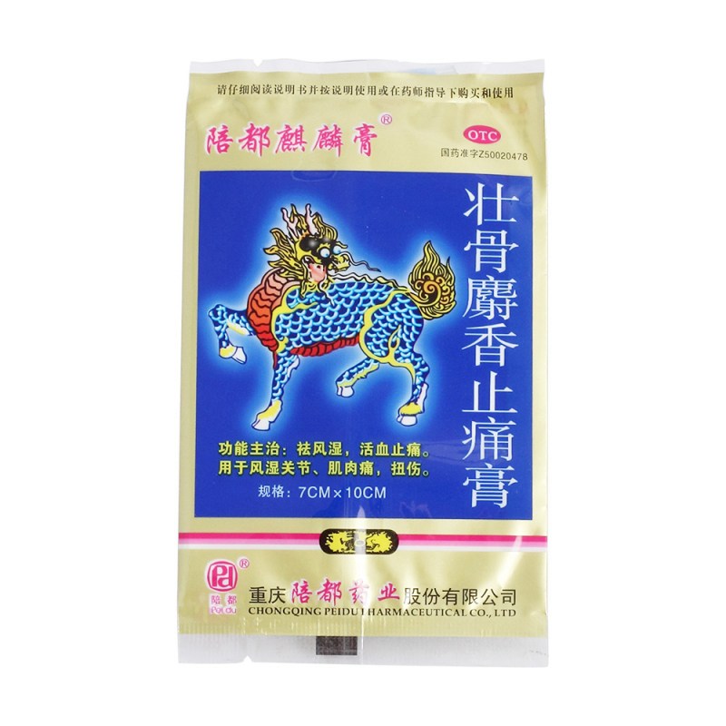 壮骨麝香止痛膏(陪都)