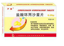 盐酸环丙沙星片