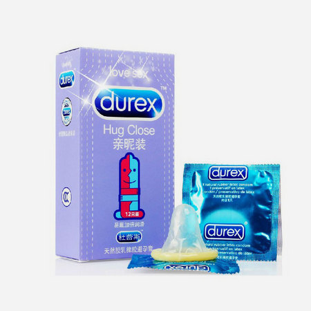 杜蕾斯durex 避孕套 亲昵装12只